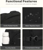 Hynes Eagle Travel Laptop Backpack 16 inches Lightweight Flight Approved Carry o... - Image 5