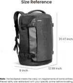 tomtoc Travel Backpack 40L, TSA Friendly Flight Approved Carry-on Luggage Hand W... - Image 5