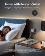 Anker Nano Travel Adapter, 5-Port Power Adapter with 1× 2-Pin AC, 2 USB A, 2 USB... - Image 4