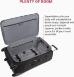 SwissGear Sion Softside Expandable Luggage – Large Checked Suitcase with 360 Deg... - Image 3