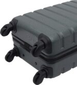 Wrangler 22" Hardside Spinner Carry-On Luggage, Olive - Image 3