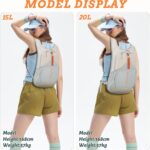 15L Small Hiking Backpack for Men Women Foldable Packable Back Pack Ultralight H... - Image 5