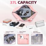 TOPBAG Travel Duffle Bag, Waterproof Weekender Carry On Tote Bags for Women, Spo... - Image 4