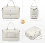 LOVEVOOK Travel Duffle Bag,Weekender Bags for Women with Shoe Compartment，Carry ... - Image 6