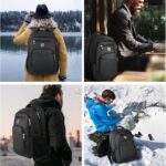 Laptop Backpack,Business Travel Anti Theft Slim Durable Laptops Backpack with US... - Image 4