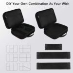 MATEIN Electronics Organizer Travel Case, Water Resistant Cable Organizer Bag fo... - Image 4