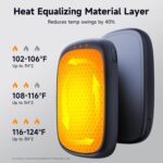 Electric Hand Warmers Rechargeable - 2 Pack Magnetic Pocket Heater Handwarmers w... - Image 3