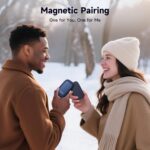 Electric Hand Warmers Rechargeable - 2 Pack Magnetic Pocket Heater Handwarmers w... - Image 4