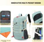 Bseash 40L Waterproof Hiking Backpack with Rain Cover, Outdoor Sport Travel Bag ... - Image 3