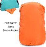 Bseash 40L Waterproof Hiking Backpack with Rain Cover, Outdoor Sport Travel Bag ... - Image 6