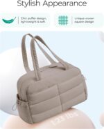 BAGSMART Gym Bag for Women, Lightweight Puffer Duffle Bag 2-PC Travel Bag, 31L W... - Image 4