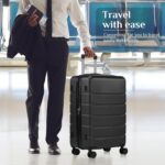 Sweetcrispy Carry on Luggage, Hard Shell ABS Suitcase with Double Spinner Wheels... - Image 5