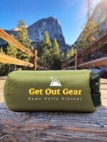 Get Out Gear Down Camping Blanket - Puffy, Packable, Lightweight and Warm | Idea... - Image 3