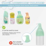 Silicone Bottle Covers Travel Essentials for Women Men, Beach Vacation Essential... - Image 4