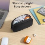 tomtoc Electronics Organizer Travel Case, Water Resistant Travel Bag Cable Organ... - Image 4