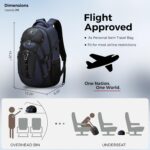 Swissdigital Design Laptop Backpack with USB Charging Port, Travel Backpack Fits... - Image 3