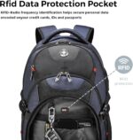 Swissdigital Design Laptop Backpack with USB Charging Port, Travel Backpack Fits... - Image 5