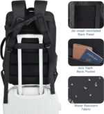 Carry On Backpack, 50L Travel Backpack, Luggage Backpack TSA Flight Approved Lap... - Image 8