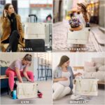 ETRONIK Gym Bag for Women, Personal Item Travel Bag with Shoes Compartment, Week... - Image 4