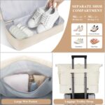 ETRONIK Gym Bag for Women, Personal Item Travel Bag with Shoes Compartment, Week... - Image 5