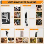 Survival Kit, Gifts for Men Women Teen Boys, 252 pcs Survival Gear and Equipment... - Image 5