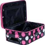 Rockland Fashion Softside Upright Luggage Set,Expandable, Multi/Pink Dot, 2-Piec... - Image 9