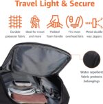 Amazon Basics Travel Laptop Backpack with Multiple Pockets and Compartments for ... - Image 4