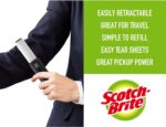 Scotch-Brite Mini Travel Lint Roller, Works Great On Pet Hair, 30 Sheets - Image 4