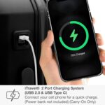 Traveler's Choice Pagosa Indestructible Hardshell Expandable Spinner Luggage, Bl... - Image 4