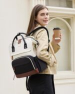 LOVEVOOK Laptop Backpack for Women, 15.6 Inch Work Business Backpacks Purse With... - Image 6