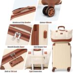 Carry On Luggage Sets 3 Piece, 20 Inch Luggage 22x14x9 Airline Approved with Whe... - Image 4