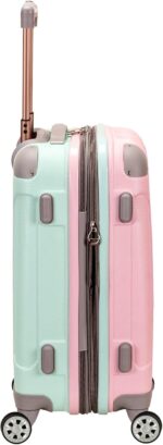 Rockland Melbourne Hardside Expandable Spinner Wheel Luggage, Mint, Carry-On 20-... - Image 4