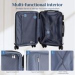 NEWBULIG 20 Inch Carry on Luggage, Lightweight Expandable Rolling Suit Case with... - Image 5