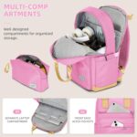 LARVENDER Luggage Sets 3 Piece Expandable Carry on Luggage 22x14x9 Airline Appro... - Image 6