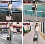 Laptop Backpack for Women Bag - 15.6 inch Work Travel Backpack with USB Charger ... - Image 4