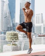 CANGHPGIN 2 Pack Mens Workout Athletic Shorts 7 inch Inseam Quick Dry Hiking Sho... - Image 3