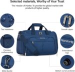 Hanke Underseat Carry On luggage Bags for Travel, Foldable Travel Bags for Women... - Image 4