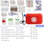 Car First Aid Kits 275Pcs Survival Gear Home Travel Size Small Emergency Kit Tac... - Image 3