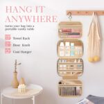 HOTOR Travel Toiletry Bag - Hanging Toiletry Bag for Women & Men, Makeup Bag/Big... - Image 3