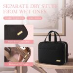 HOTOR Travel Toiletry Bag - Hanging Toiletry Bag for Women & Men, Makeup Bag/Big... - Image 4