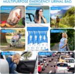 DIBBATU Disposable Urine Bag, 12/24 PCS Pee Bags for Travel for Women/Men, 800ML... - Image 3