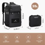 Maelstrom Travel Backpack for Women Men,35L Waterproof Laptop Backpack Fits 17-I... - Image 3