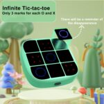 Tic-Tac-Toe Bolt Game, 4-in-1 Handheld Puzzle Games Console, Electronic Tic-Tac-... - Image 6