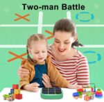 Tic-Tac-Toe Bolt Game, 4-in-1 Handheld Puzzle Games Console, Electronic Tic-Tac-... - Image 7