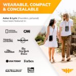 HERO Neck Wallet, RFID Blocking Passport Holder, Easy to Conceal Travel Pouch - Image 5