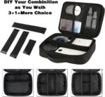 MATEIN Electronics Organizer, Waterproof Travel Electronic Case, Portable Double... - Image 4