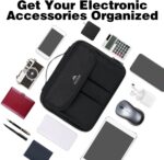 MATEIN Electronics Organizer, Waterproof Travel Electronic Case, Portable Double... - Image 5