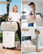 LOVEVOOK Travel Duffle Bag, Weekender Bag for Women with Toiletry Bag, Carry on ... - Image 7