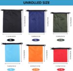Pimoys 6 Pack Waterproof Dry Bags, Lightweight Outdoor Dry Sacks Ultimate Dry Ba... - Image 3