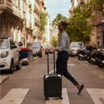 LEVEL8 Grace Carry on Luggage 22x14x9 Airline Approved, 20 Inch Hard Shell Suitc... - Image 3